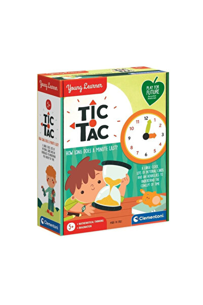 CLEMENTONI Educational clock learning game - Tik Tak, 5 years+