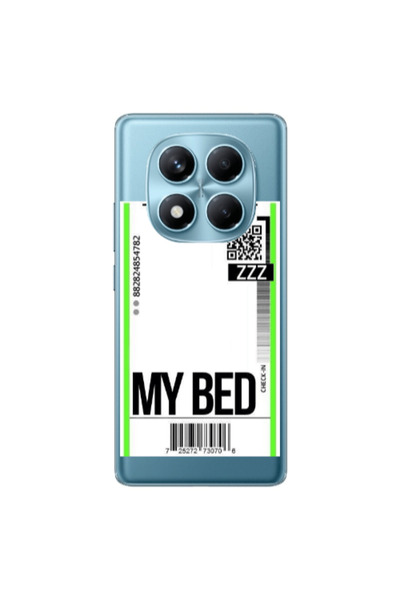 Other Xiaomi Redmi Note 14 Pro My Bed ZZZ Transparent Silicone TPU Θήκη