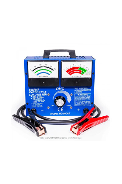 DHC Tester cu shunt pentru acumulatori auto DHC® 500A2