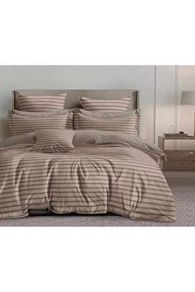 CHIRASO Set Lenjerie pat LUX CHIRASO, 7 piese Cearceaf 220x240 și Elastic 180...