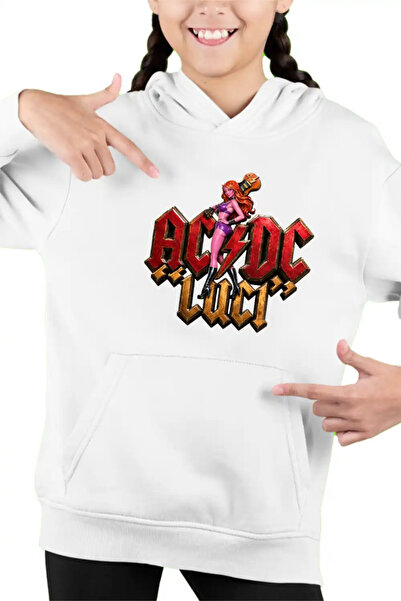 OEM Hanorac Copii Fete AC/DC Luci Merch ACDC