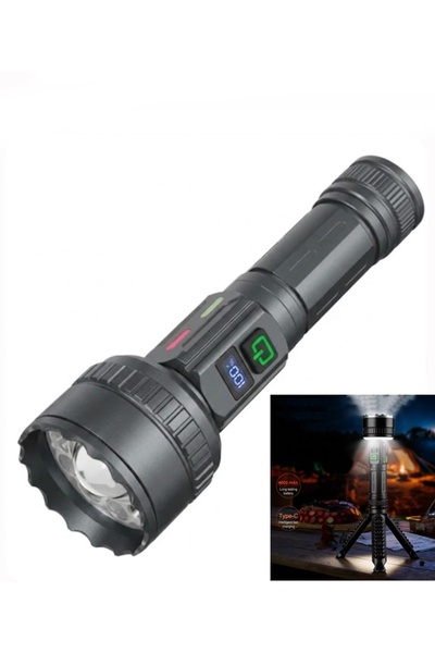 gaman Gp-287 50 Watt 5000 Lümen El feneri - Çok fonksiyonlu Mıknatıslı Çalışm...