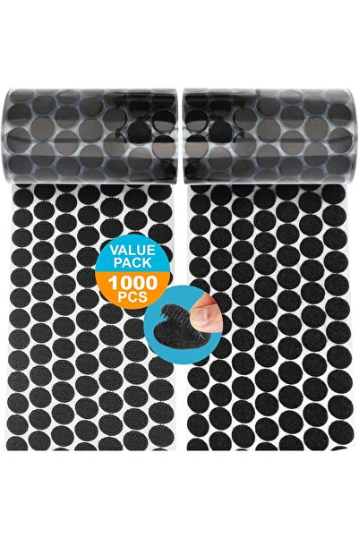 Arabest 1000 Pcs (500 Pairs) Self-Adhesive Dots,Strong Adhesive,0.39 Inch Dia...