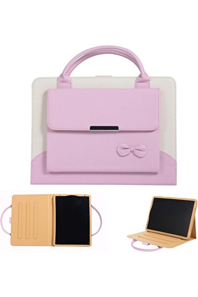 Arabest iPad 9.7 Case with Handle,PU Leather Handbag for Girls,Women,Magnetic...