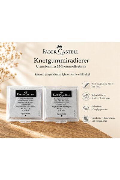 shop F. CASTELL HAMUR SİLGİ 2'Lİ