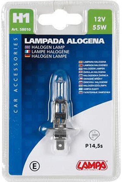Lampa Λάμπες Αυτοκινήτου Αλογόνου H1 12V 55W 1 τεμάχιο