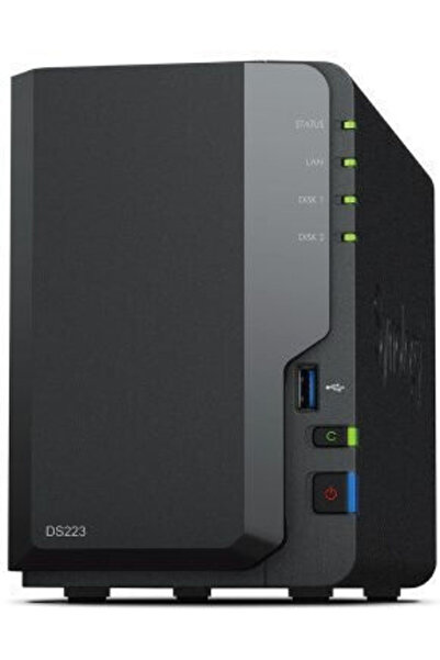 SYNOLOGY DiskStation DS223 NAS Πύργος με 2 υποδοχές για HDD/SSD