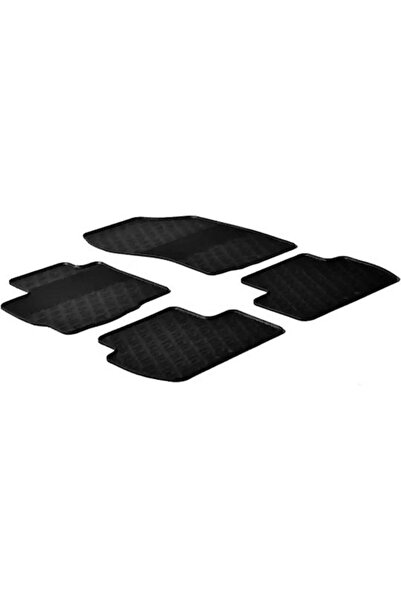 Lampa Σετ Πατάκια Εμπρός και Πίσω 4 τεμαχίων για Citroen C-Crosser 2007 Μαύρο...