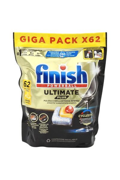Finish Capsule detergent 62 buc Powerball All in 1 Ultimate