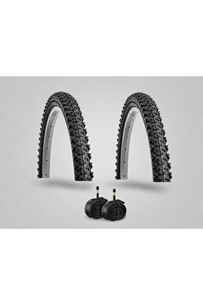 heugers 20x1.75 Ön ve Arka Bisiklet İç ve Dış Lastik Seti (2 Adet Dış + 2 Ade...