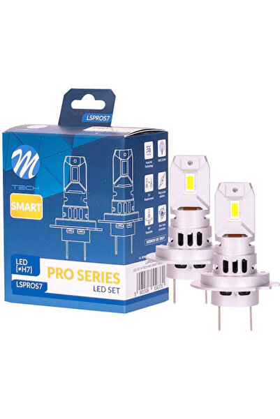 M-TECH Λάμπες Αυτοκινήτου H7 LED 6000K Ψυχρό Λευκό 12V 21W 2 τεμάχια