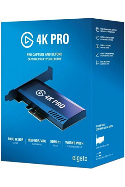 Elgato Κάρτα Καταγραφής 4K Pro για Η/Υ
