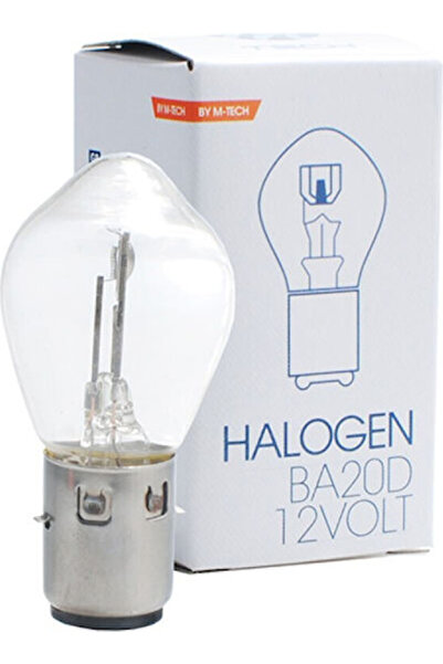 M-TECH Λάμπες Μοτοσικλέτας S2-BA20d 12V 35W 1 τεμάχιο
