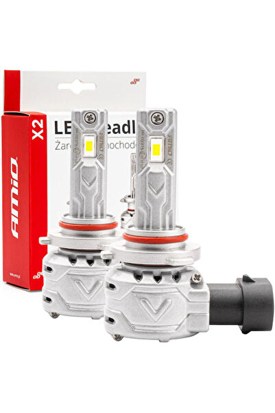 AMIO Λάμπες Αυτοκινήτου HB4-9006 Canbus LED 6500K Ψυχρό Λευκό 12V 72W 2 τεμάχια
