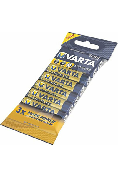 Varta 8 τεμάχια Αλκαλικές Μπαταρίες AA Μεγάλης Διάρκειας 1.5V Κωδικός: 041061...