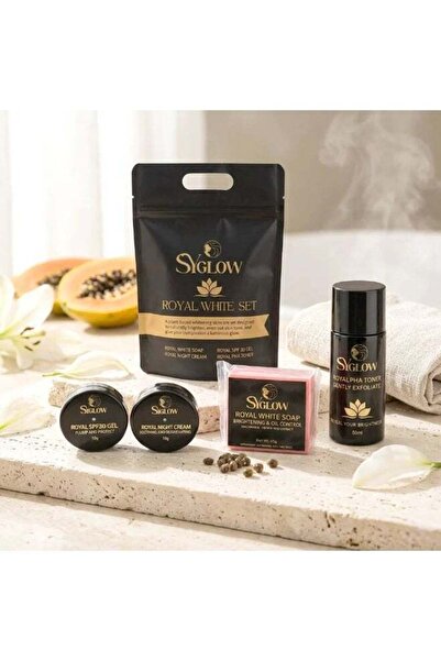 Sy Glow Royal White Set – Ultimate Skin Brightening & Glow Restoration Package