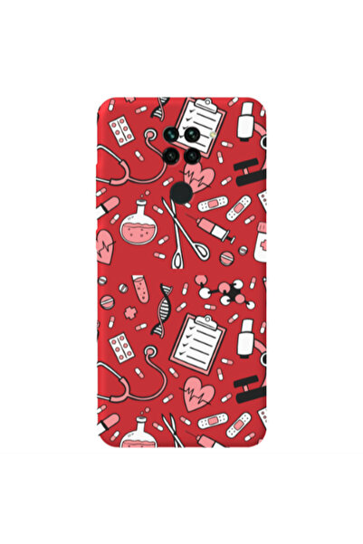 Other Xiaomi Redmi Note 9 Laboratory Red Colored Silicone TPU Θήκη