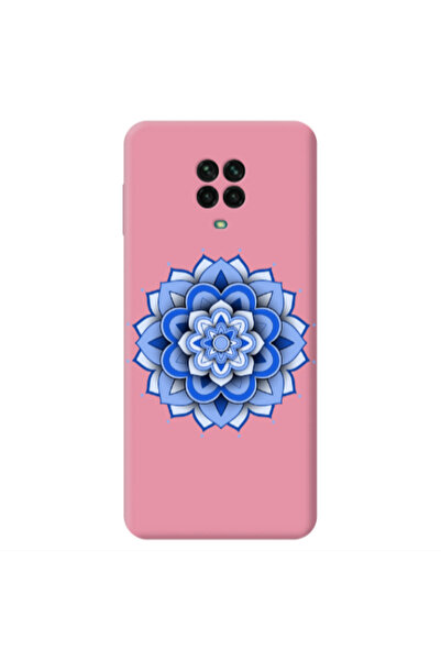 Other Xiaomi Redmi Note 9 Pro Manadala D9 Pink Colored Silicone TPU Θήκη