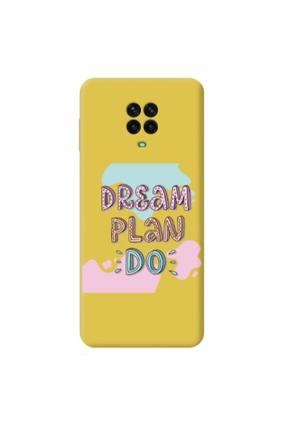 Other Xiaomi Redmi Note 9 Pro Dream Plan Do Yellow Colored Silicone TPU Θήκη