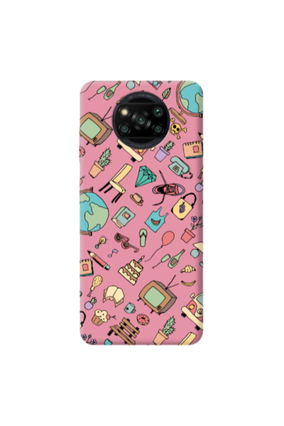 Other Xiaomi Poco X3 /X3 Pro Mixed up Pink Colored Silicone TPU Θήκη