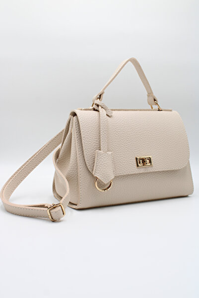 LASSO Women's Crossbody Hand and Shoulder Bag with Charm Accessories, Lock an...