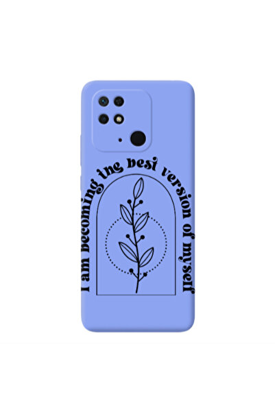 Other Xiaomi Redmi 10C I am Becoming Light Purple Colored Silicone TPU Θήκη
