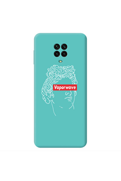 Other Xiaomi Redmi Note 9 Pro Vaporwave Turquoise Colored Silicone TPU Θήκη