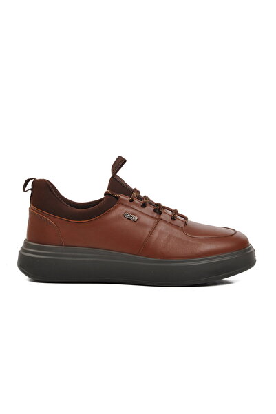Aspor Taba Orthopedic Genuine Leather Men's Casual Shoes