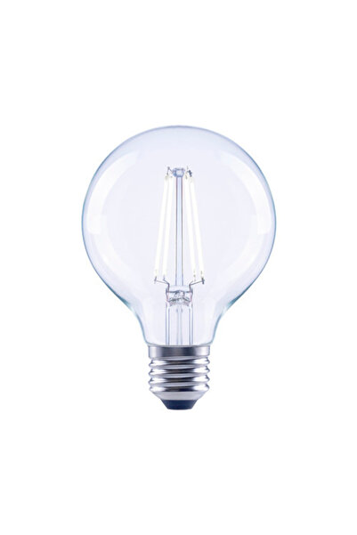 OEM Bec LED variabil Flair E27 7W 806 lumeni, glob clar G80, lumină neutră