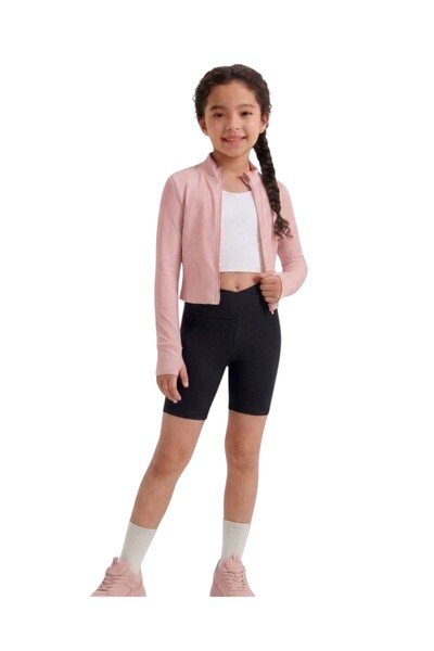 ERDEM KIDS Κοριτσίστικο κοντό κολάν με τσέπες, διπλό στήθος, ψηλόμεση ζώνη, γ...
