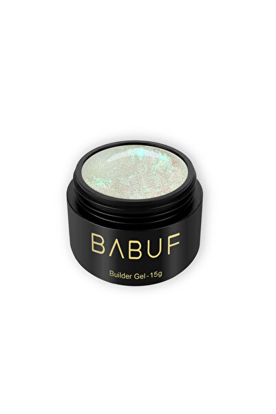 BABUF Gel Autonivelant Mermaid MBG – Construcție Unghii, Efect Irizat, 15g