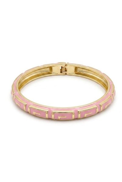 Ethab Ticaret Glb-stl41414 enamel bracelet - pink