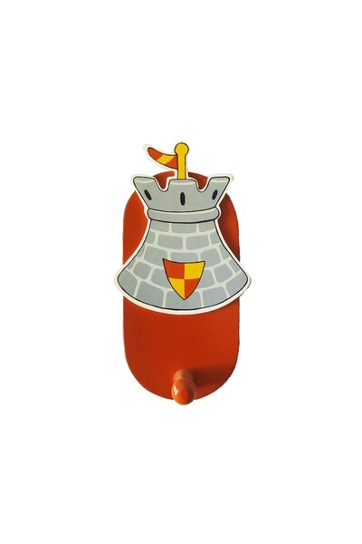 Red Castle Ξύλινη κρεμάστρα Διαστάσεις 15*10