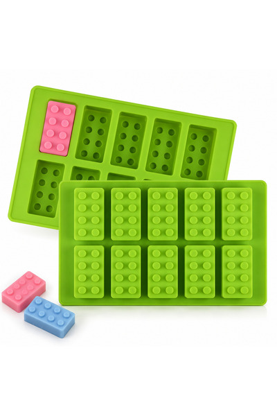 Adana Pasta Malzemeleri Bt-936 Lego Silicone Mold 19 cm X 12 cm Mold 5X3 cm