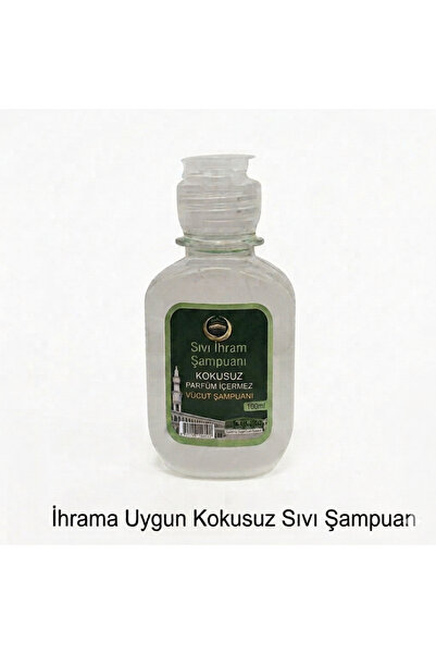 Hac&UmreSetim Hac ve Umre İçin İhrama Uygun Kokusuz ve Alkolsüz Sıvı Şampuan ...