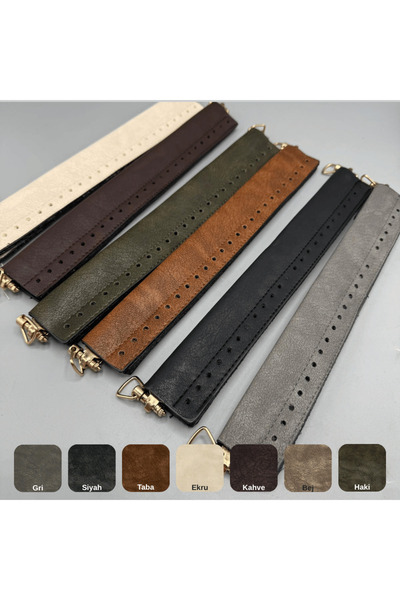 Aynalı Premium Leather Spring Bag Bursu