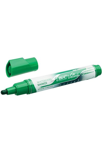Bic Μαρκαδόρος Πίνακα Υγρός Βελλ Πράσινο (902098)