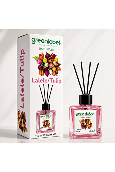 Greenlabel Odorizant Camera Red Diffuser cu betisoare 110ML Aroma Lalele