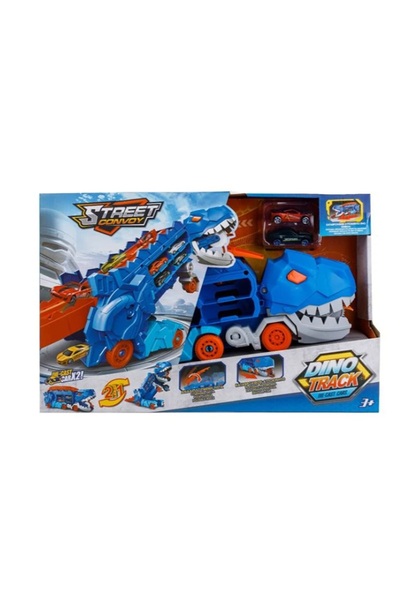 OEM Pistă de camion cu dinozauri cu 2 vehicule