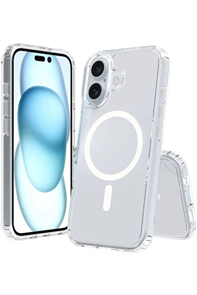 OEM Clear Magsafe Back Cover Silicone Transparent (iPhone 16 Plus)