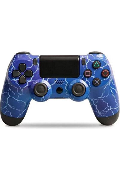 OEM Doubleshock Lightning Ασύρματο Χειριστήριο για PS4 Μπλε