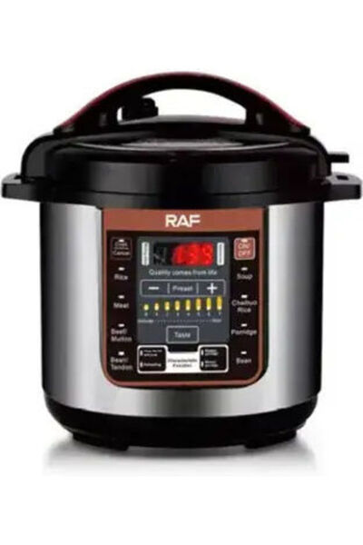 RAF Μηχανή πίτσας 12 λίτρα 1600W Ασημί