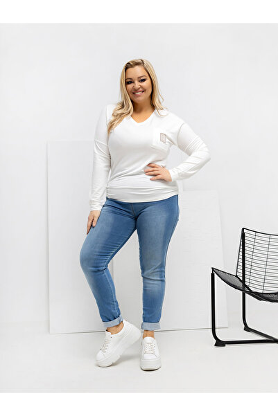 Factory Price Bluza Dama Ecru