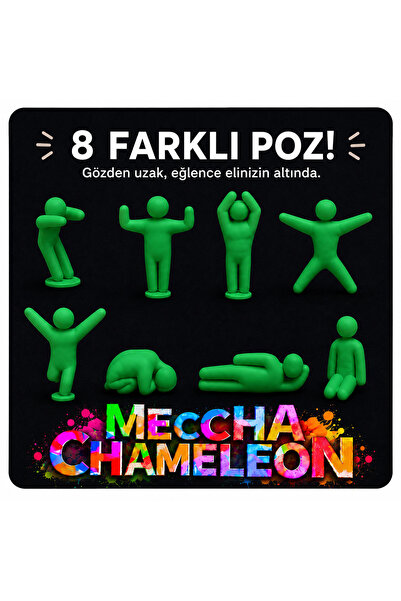DÖRT4LÜK Meccha Chameleon Game Karakter 8 Pozisyon