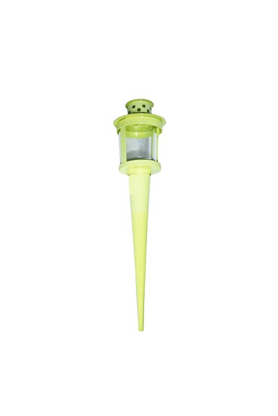 China Metal Garden Candle Holder Cone-Shaped Green 27 cm