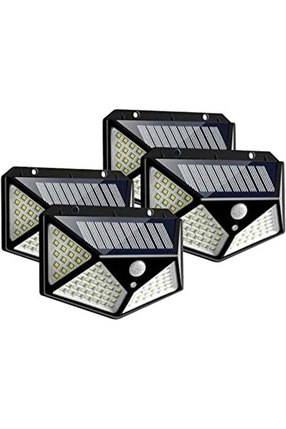 ELTRAZONE 4-Pack LED Solar Wall Lights with PIR Motion Sensor - Waterproof Ou...