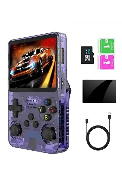 ELTRAZONE Retro Handheld Game Console with 64G Card – R36S Portable Gaming De...