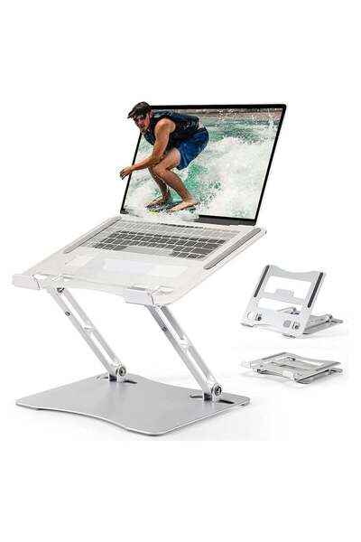 ELTRAZONE Laptop Stand, Foldable Height Lift Laptop Stand, Heat Dissipation, ...