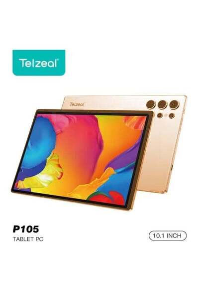 TELZEAL P105 10.1 Inch Android Tablet PC 12GB RAM 512GB ROM 10000mAh Battery ...