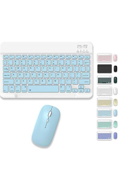 ELTRAZONE Rechargeable Bluetooth Keyboard and Mouse Set - Portable Wireless f...